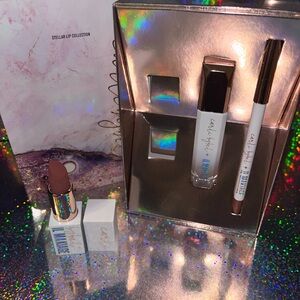 NEW! Il Makiage X Carli Bybel 3 Piece Lip Kit Set BNIB